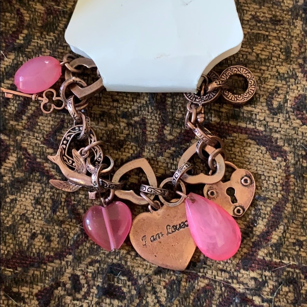 Pretty in pink bracelet